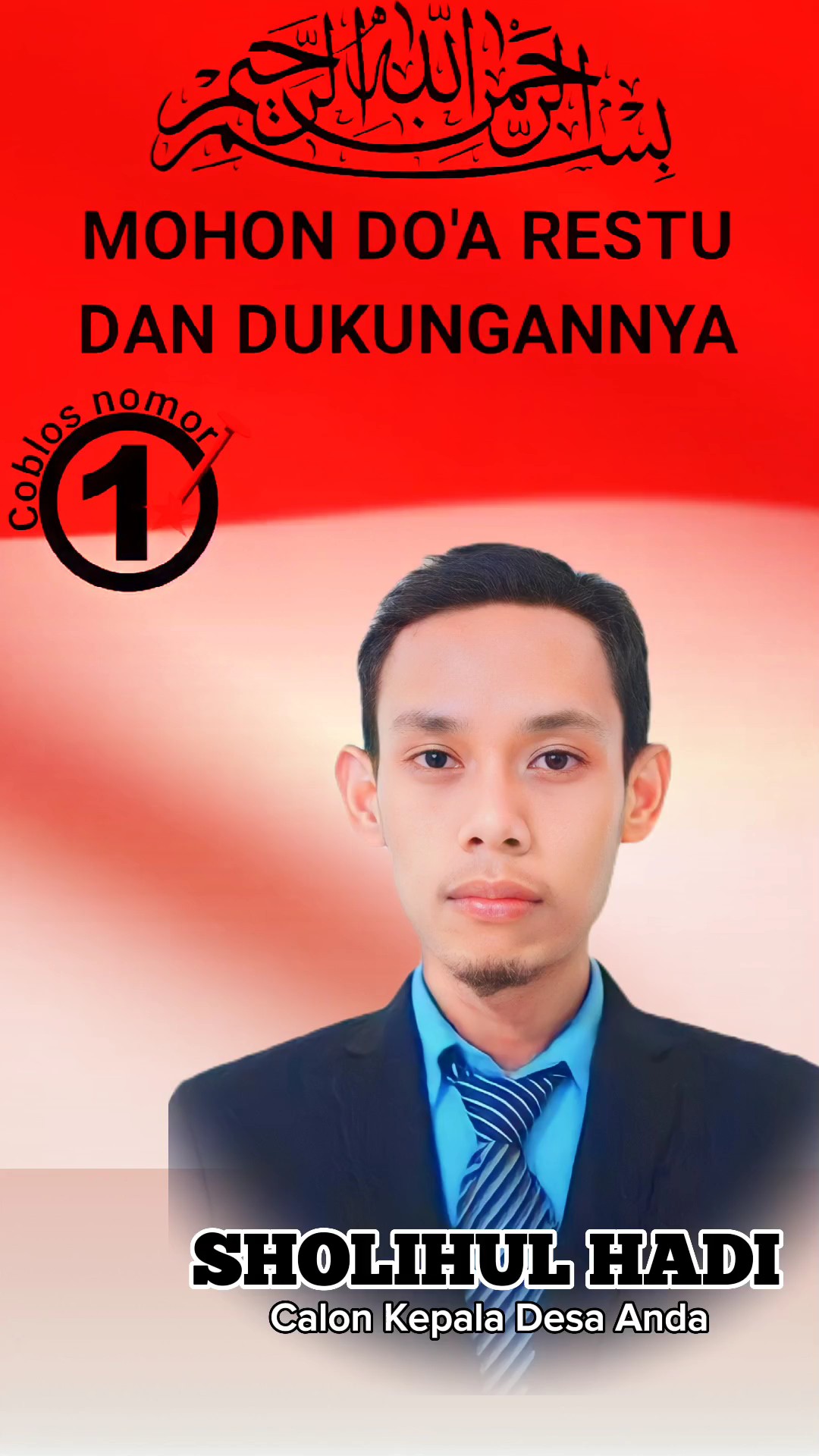 Coblos nomor satu