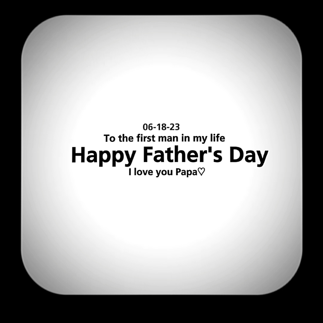 HAPPY FATHERS DAY