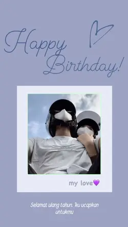 hbd to my love!