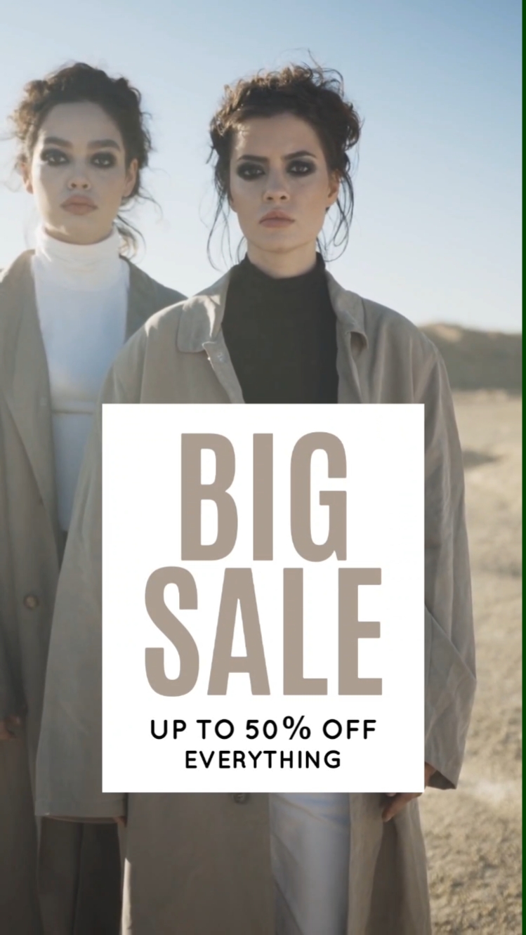 Malaking Sale para sa Babae