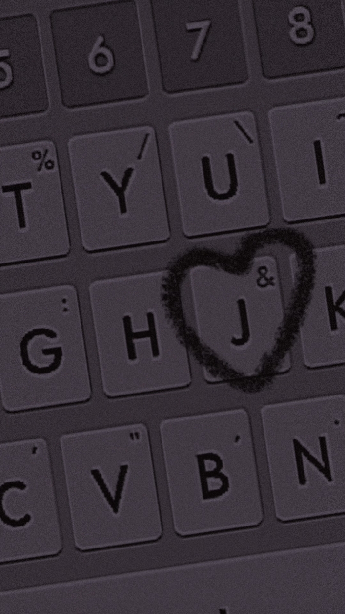 J keyboard Letter 