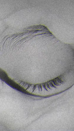 Eyes blue like the