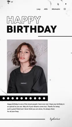 Happy Birthday