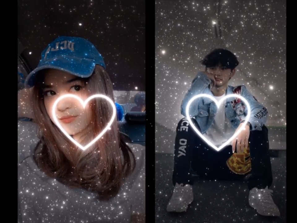 couple aestetik glow