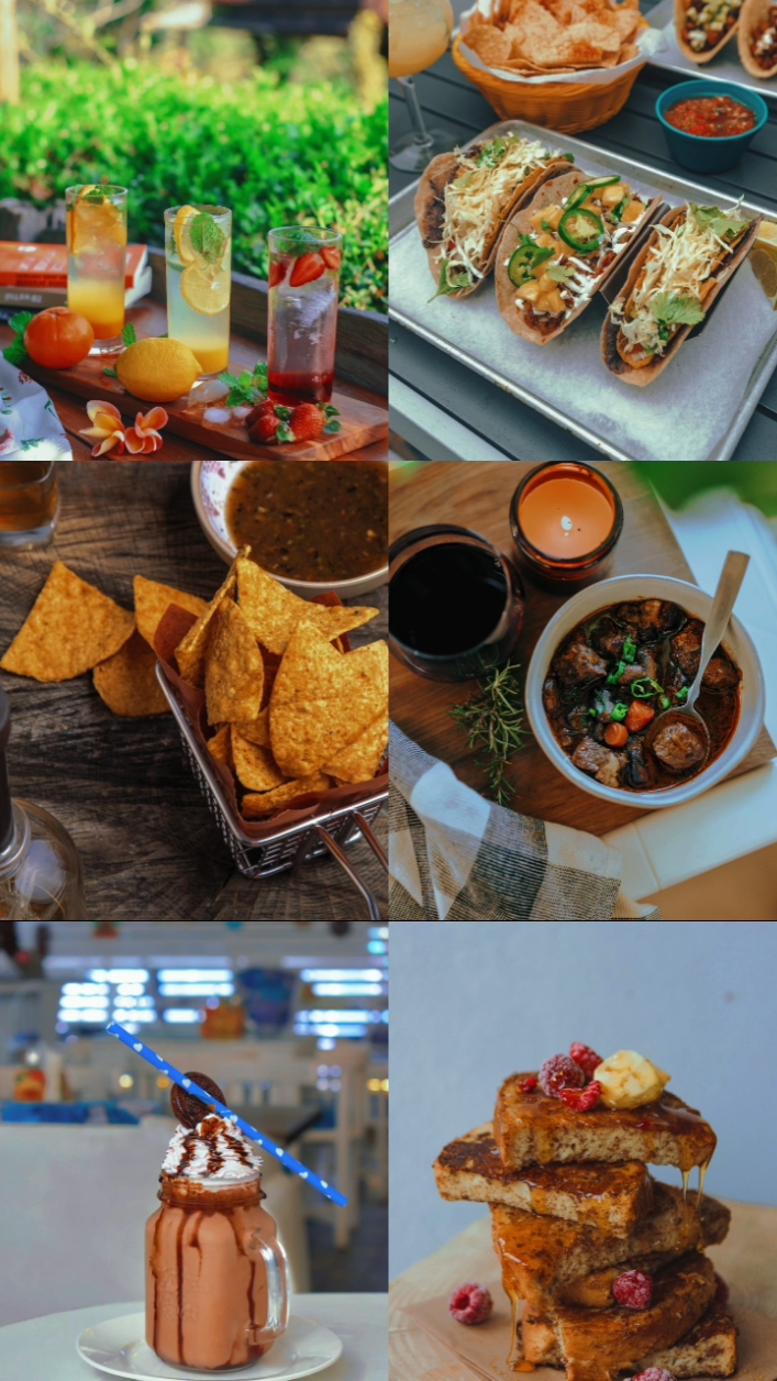Foto makanan estetik
