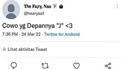 versi huruf depan J