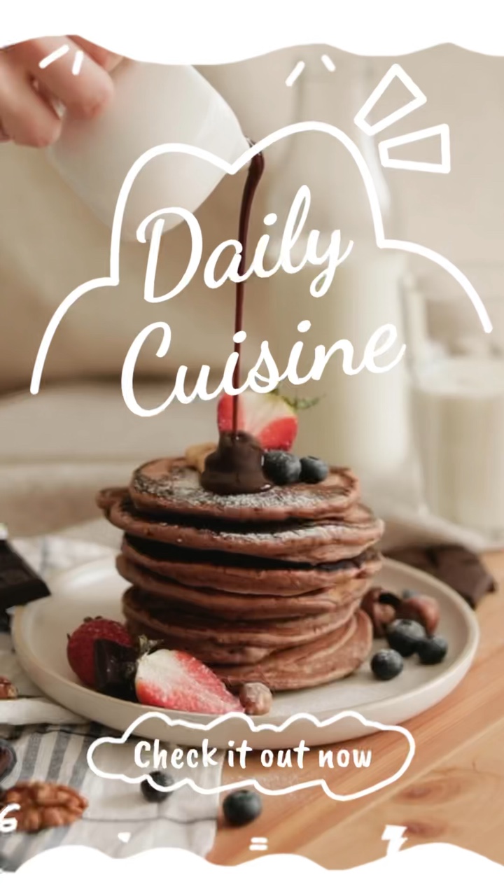 Minimalist Aesthetic Daily Cuisine