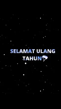 selamat ulang tahun