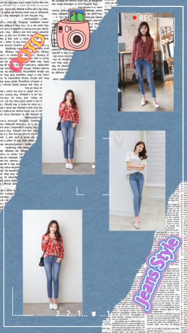 5. Estilo OOTD Jeans