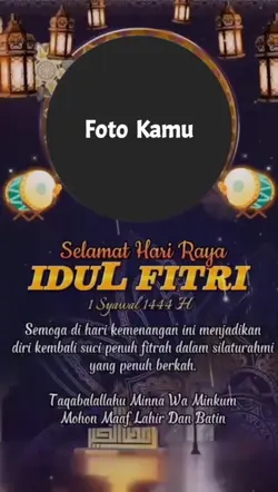UCAPAN IDUL FITRI 