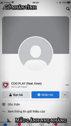 Mẫu 2 ảnh nhẹ nhàng