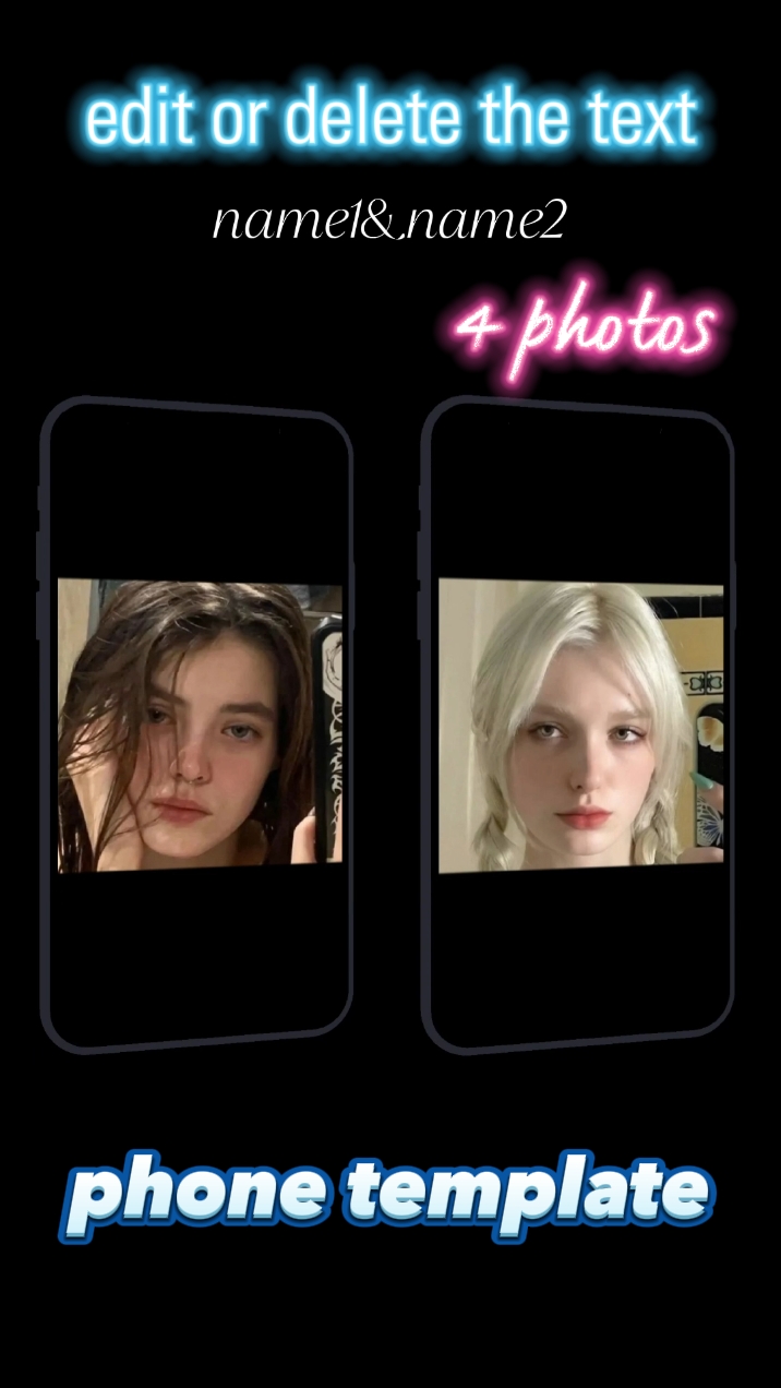 phone template