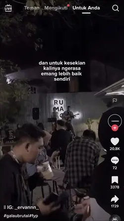 lebih baik sendiri
