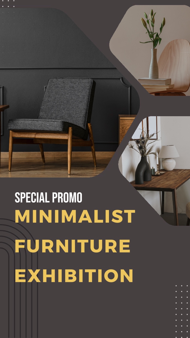 Commercial style for furniture exhibition display