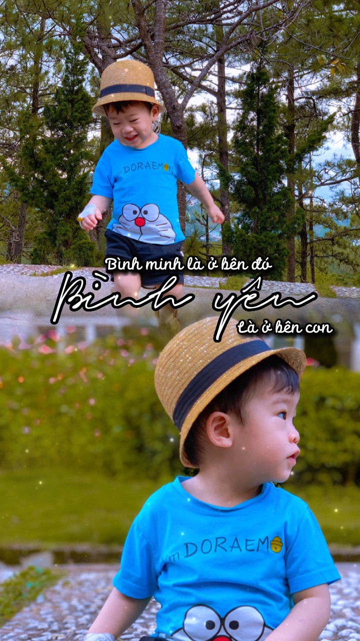 Bình yên là bên con