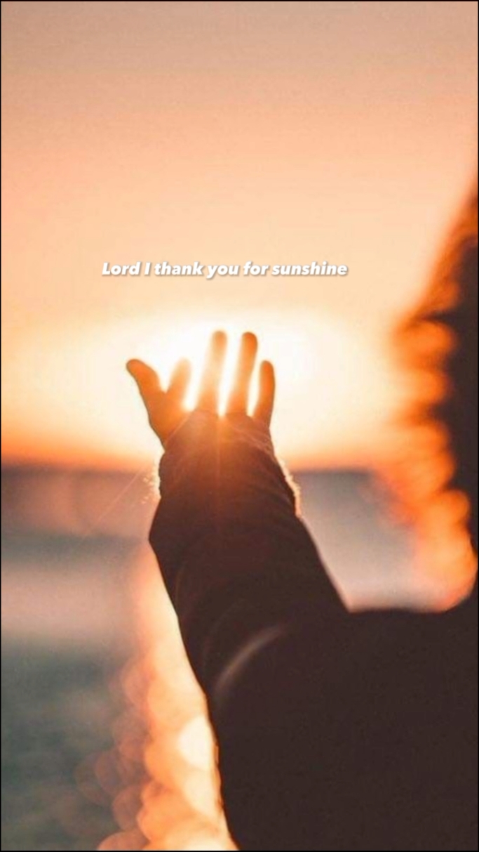 terima kasih Tuhan