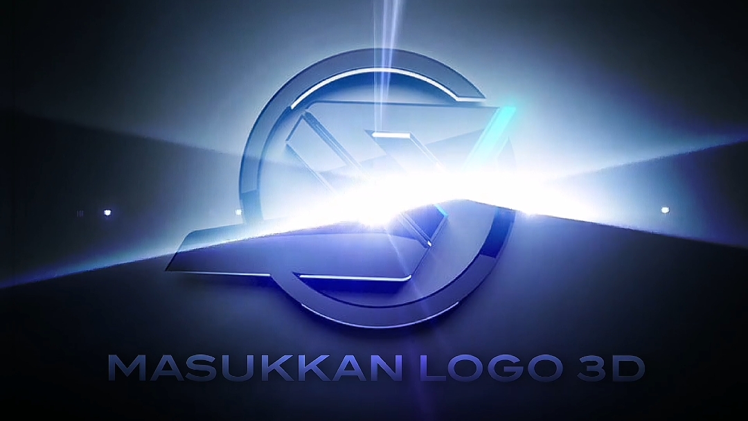 LOGO DE MASUKKAN 3D MU