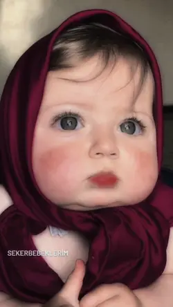 Slow cute baby