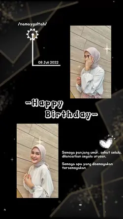 Birthday 08 Juli 22🥳
