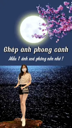 Ghép ảnh phong cảnh 