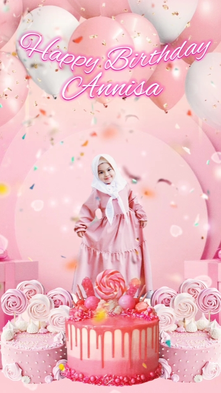 Pink Birthday Girl
