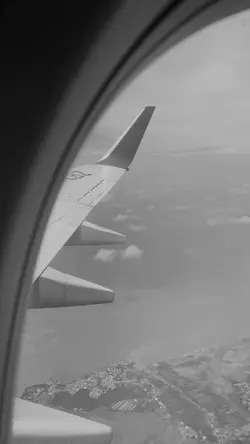 Black and white