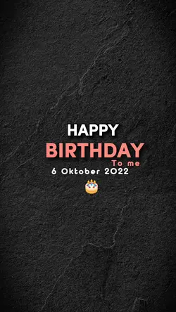 HBD 6 oktober 2022