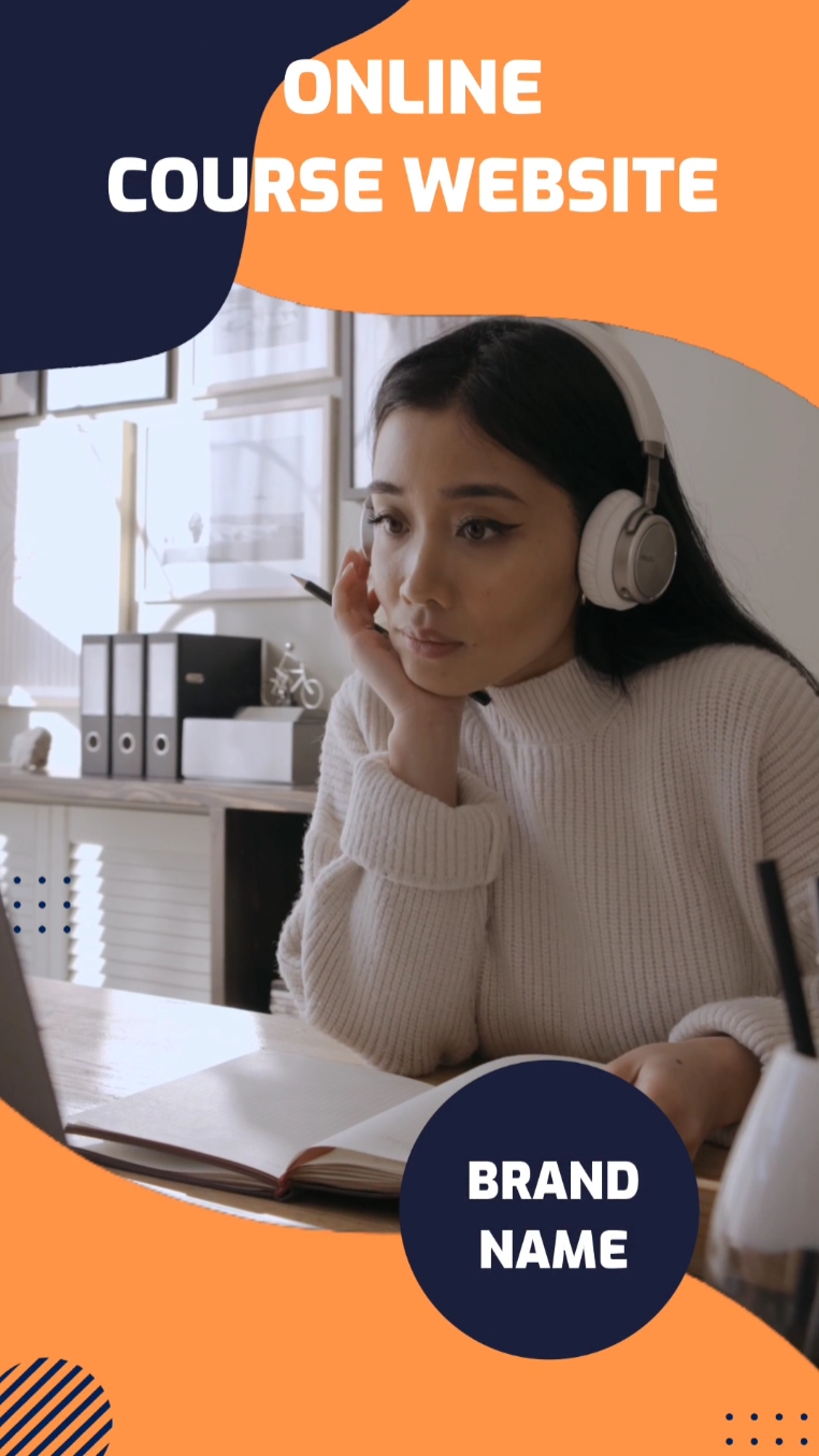 Bright Online Course Website Promo