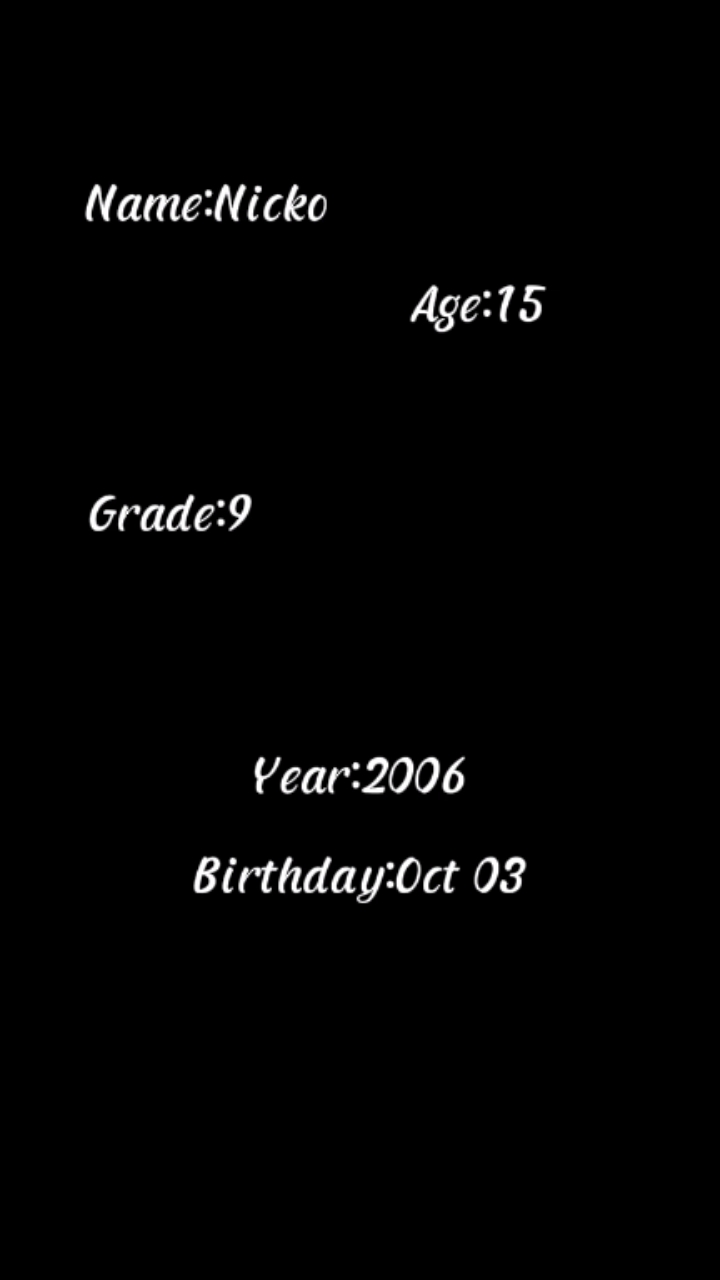introducing my self
