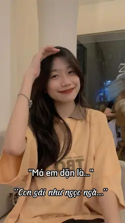 Má em dặn là