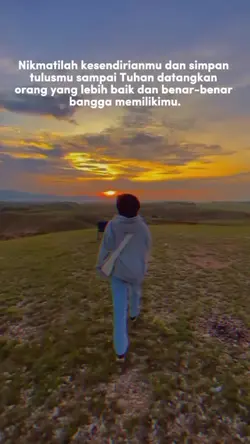 Nikmati kesendirian