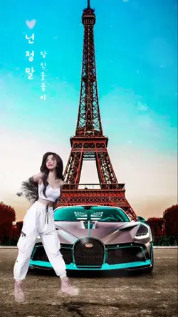 SiêuXe & Tháp Eiffel