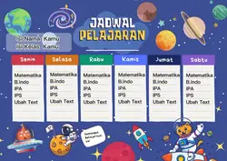 Jadwal Pelajaran