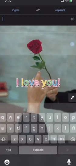 I love you 