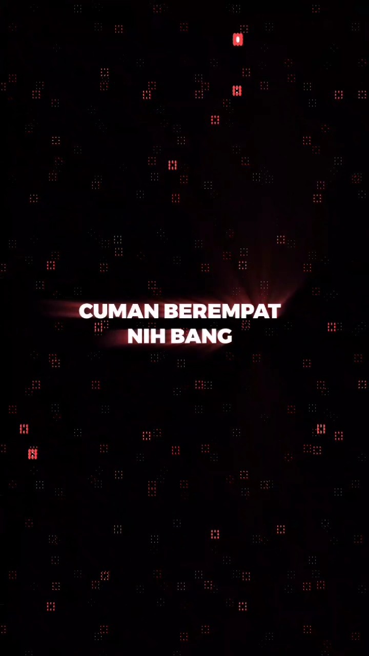 Berempat nih bang