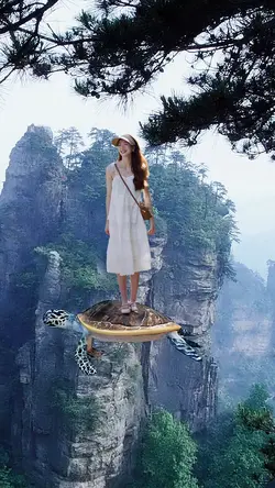 Cưỡi rùa thần bay