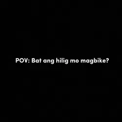 mahilig ka magbike