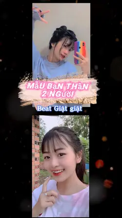 Mẫu bạn thân 2 người