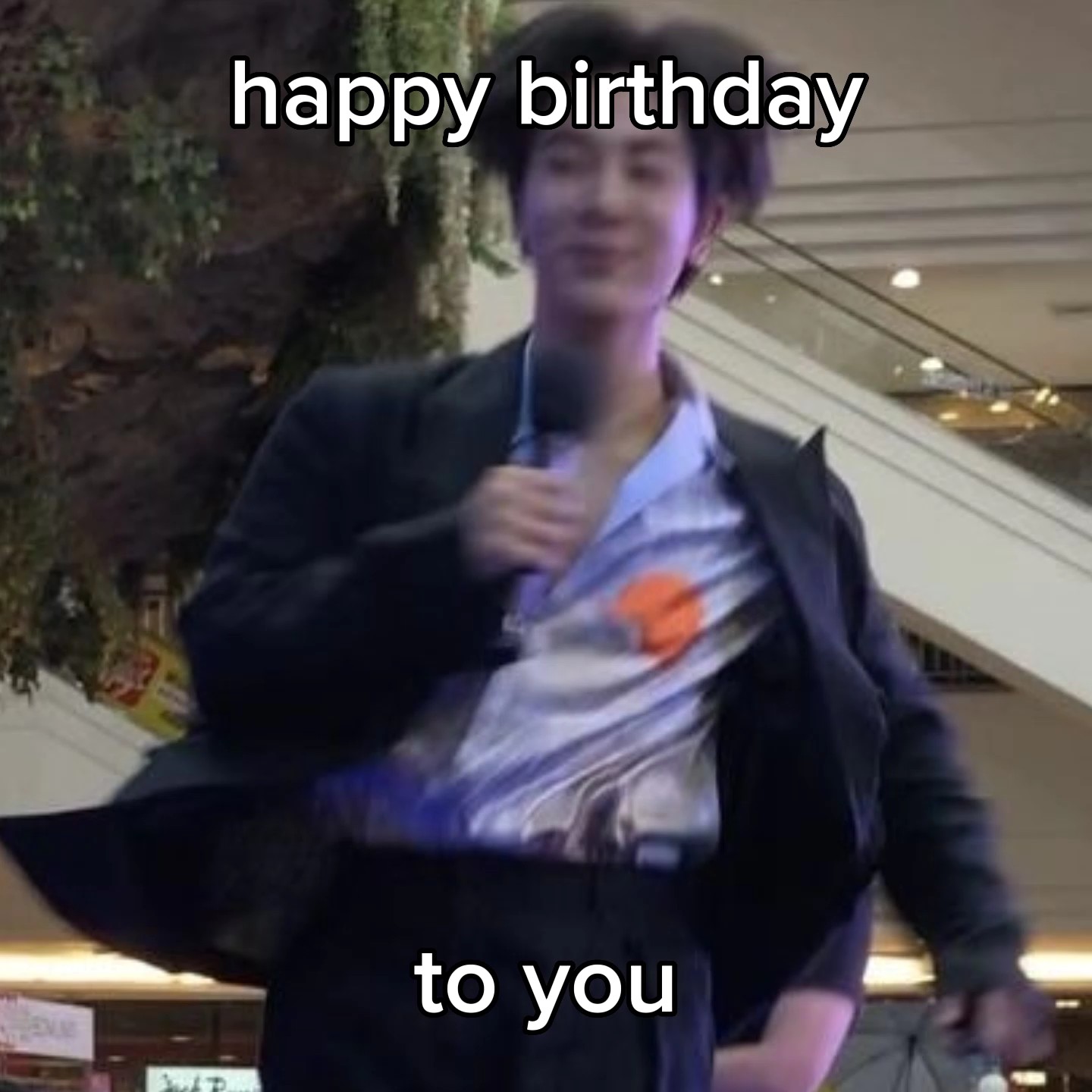 Feliz aniversário para você