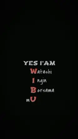 #YesI'amWibu
