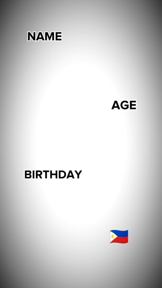 Nombre, Edad, Cumpleaños