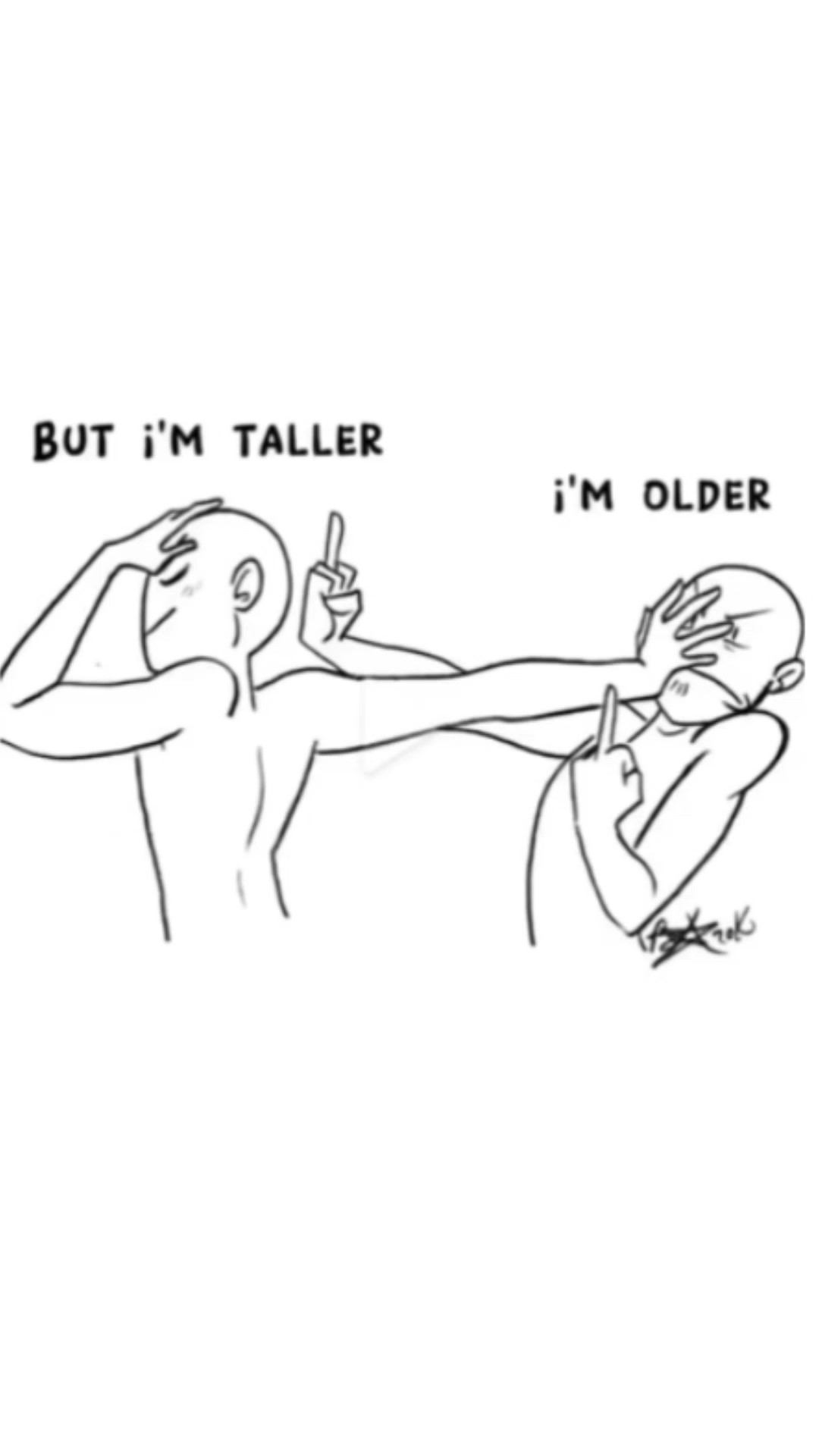 Ich bin älter