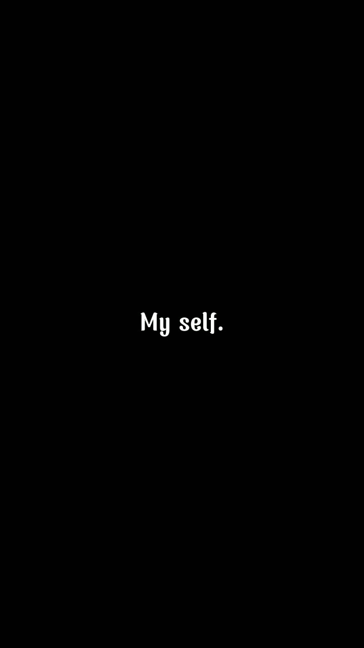 moi-même.