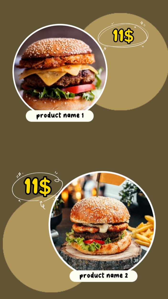 Anuncio de comida