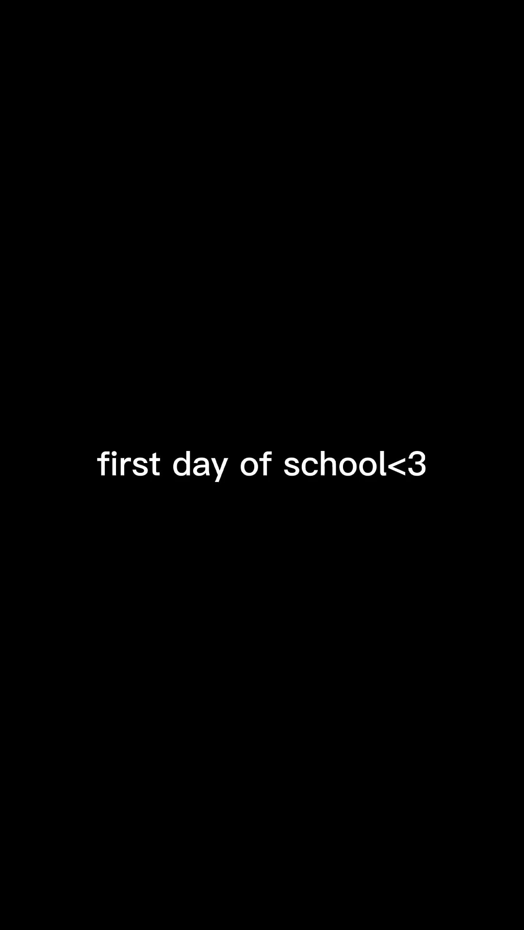 first day school 