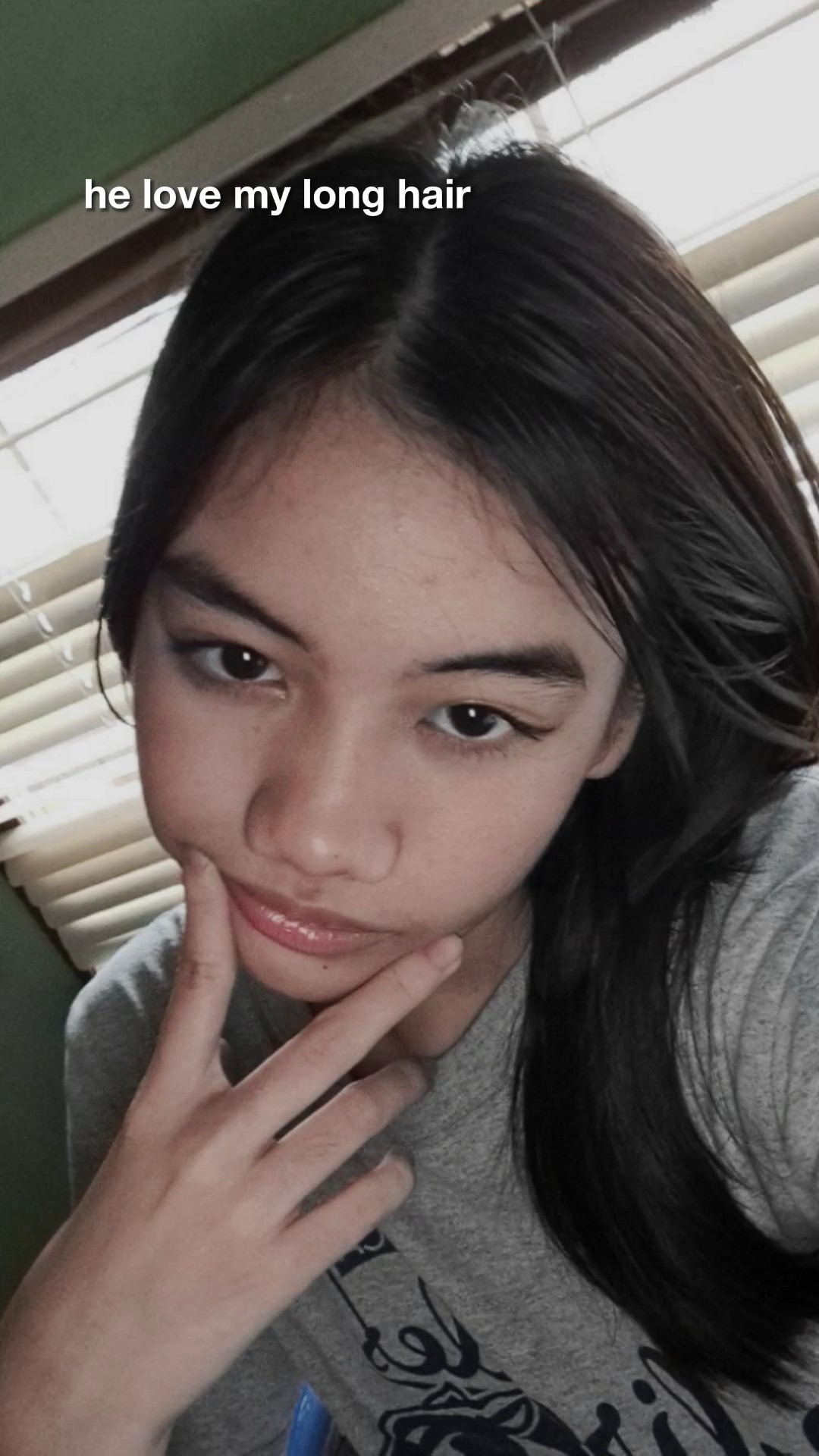 he love my long hair
