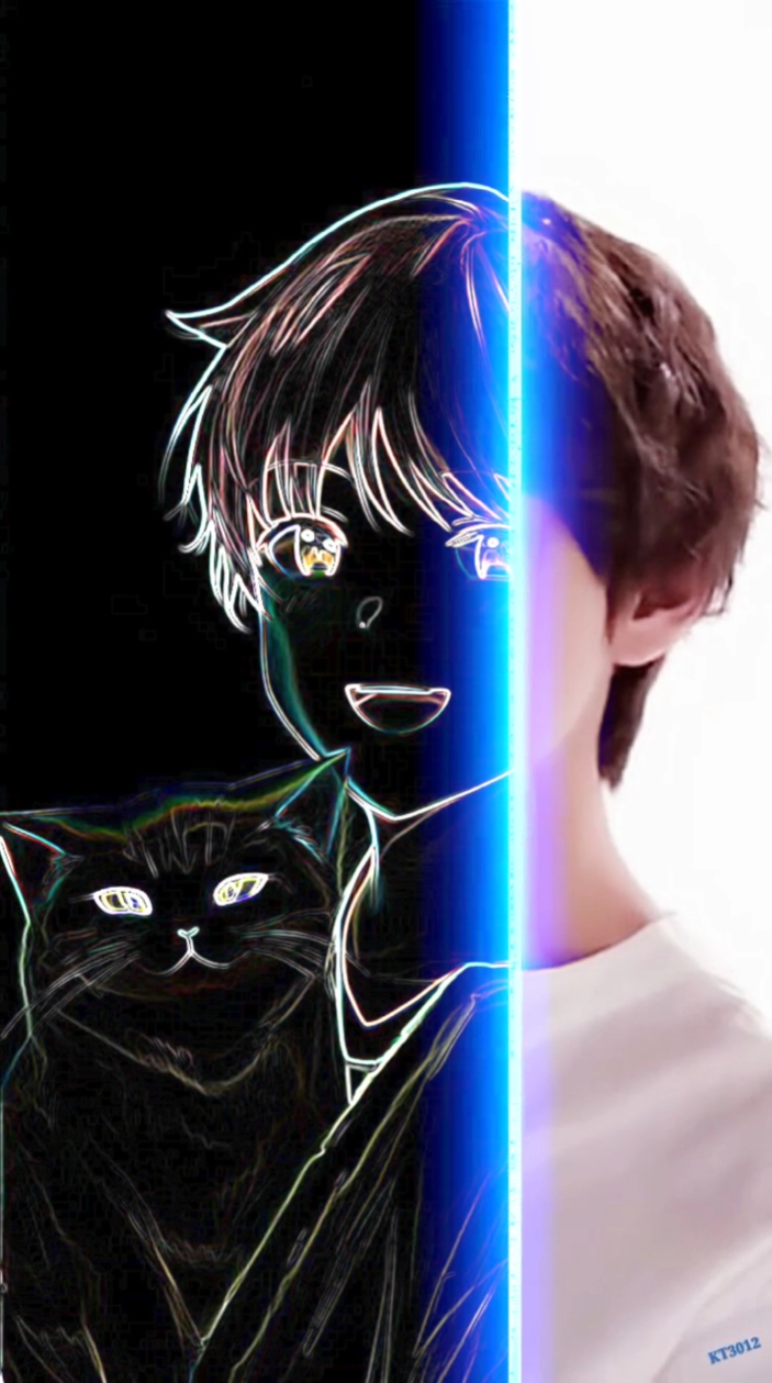 kucing anime neon