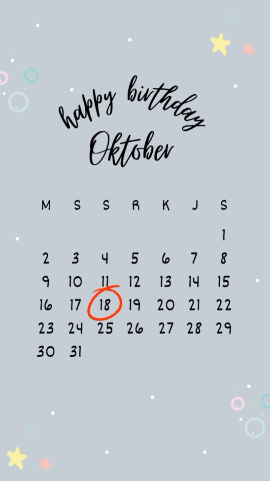 HBD 18 Oktober 2022