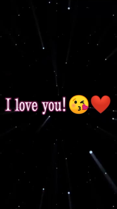 Hallo du! Ich liebe dich