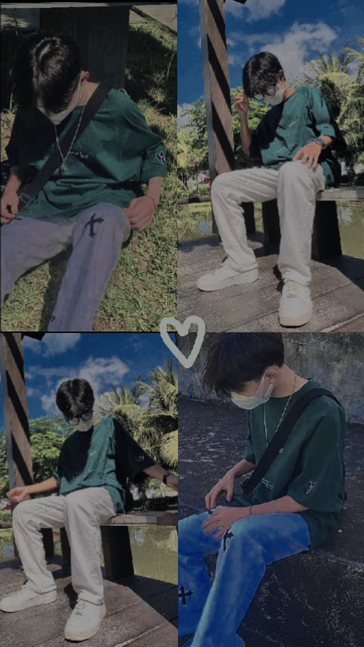 four photos 